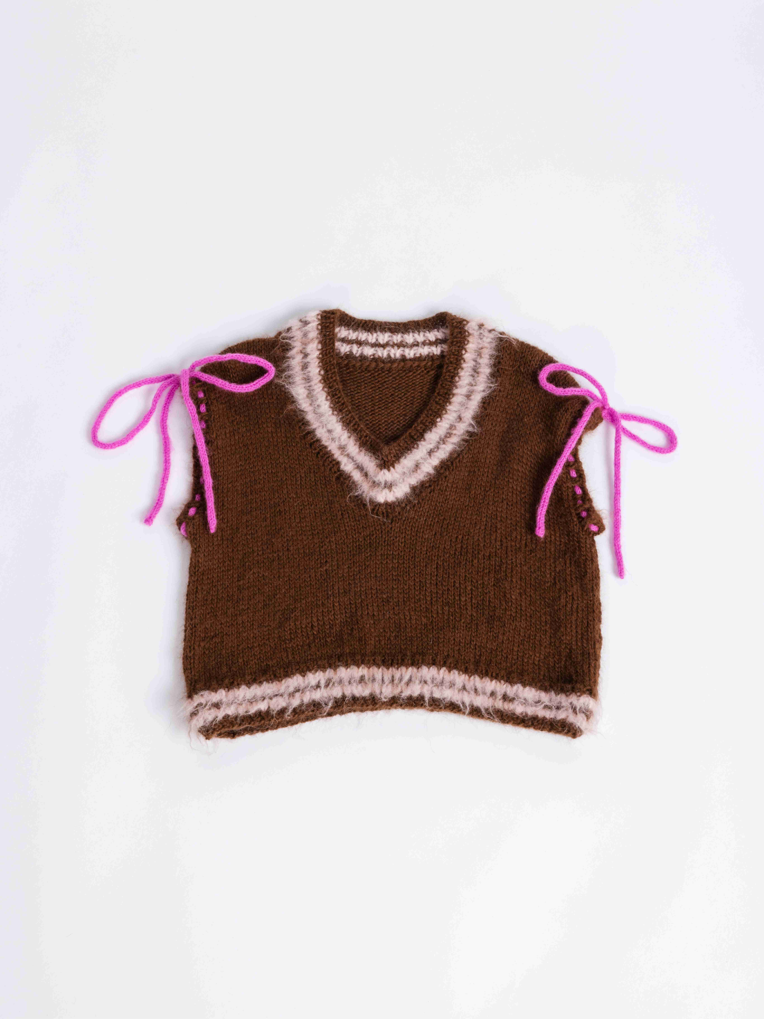 'Class Act Cutie' Knit Vest