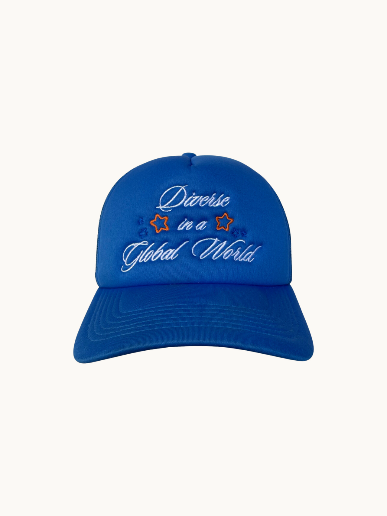 Diverse in a Global World - Blue Trucker