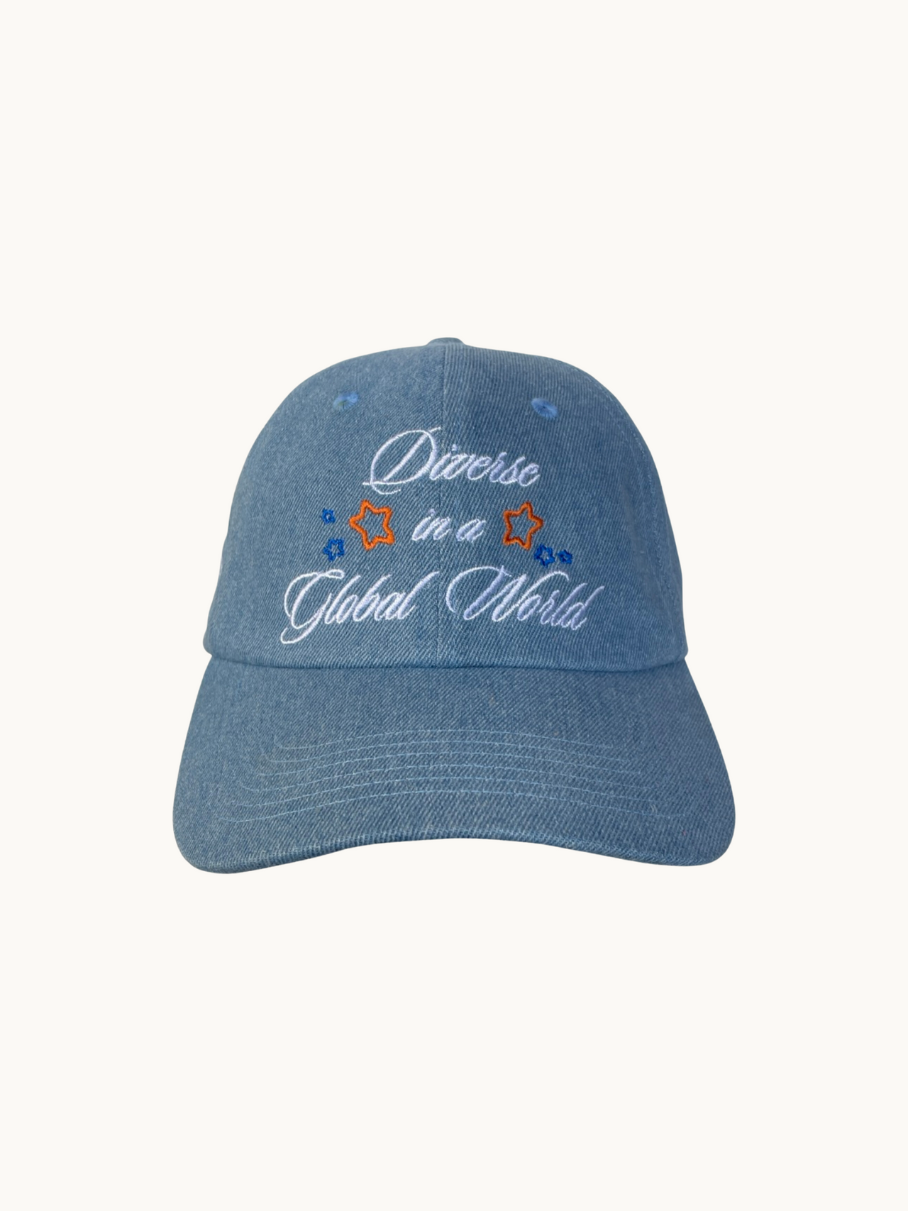 Diverse in a Global World - Denim Ball Cap